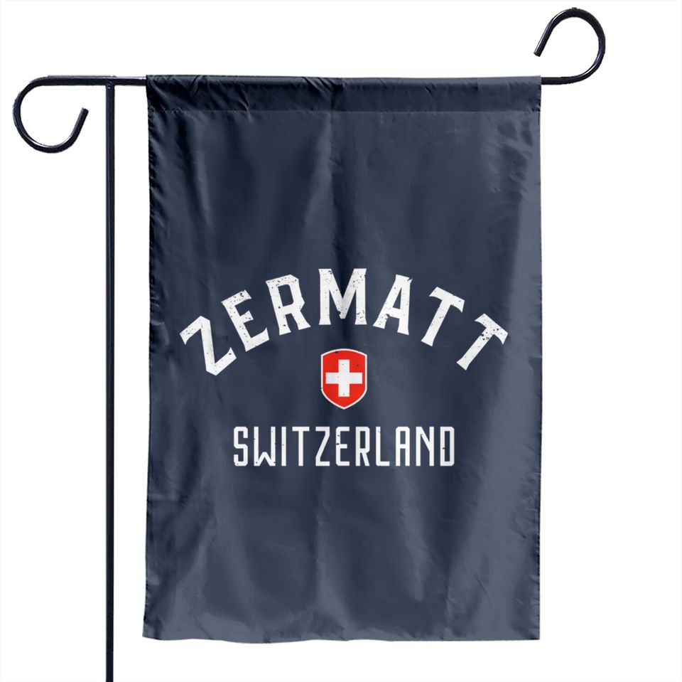 Zermatt Switzerland - Zermatt Switzerland - Garden Flags