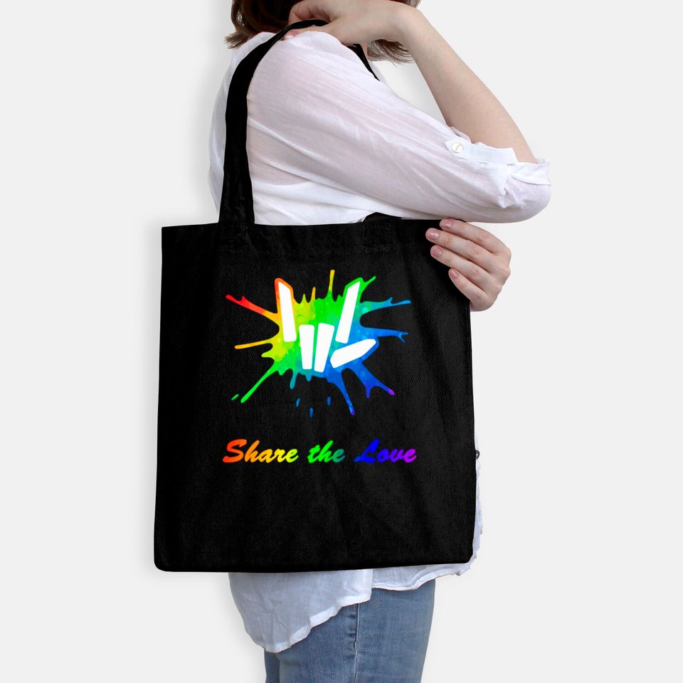 Share Love For Kids And Youth Beautiful Gift Tee Bags