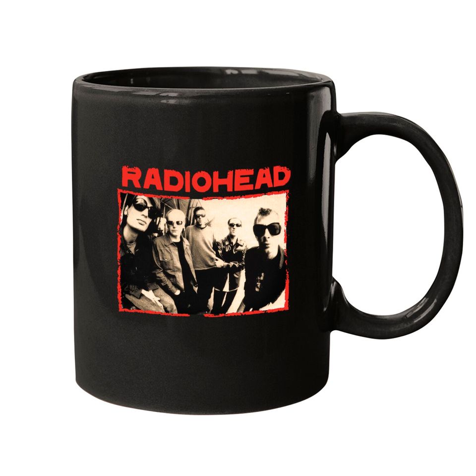 Radiohead Mens Small Vintage Style band Mug band Mugs Vintage band Mugs