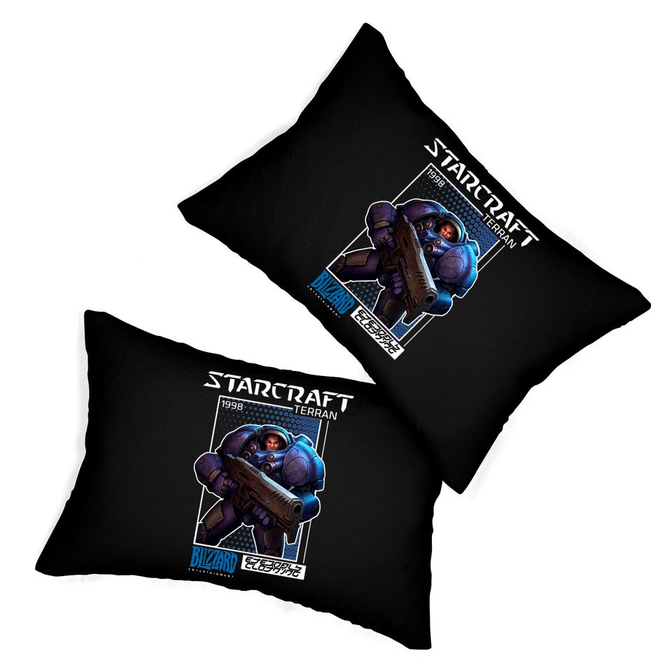 TERRAN 1 - Starcraft - Lumbar Pillows