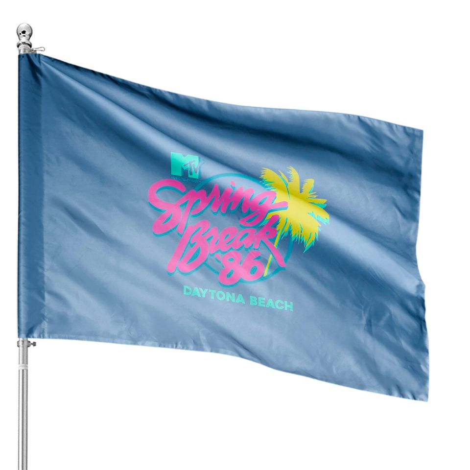 MTV Spring Break Daytona Beach House Flags Unisex Adult House Flags
