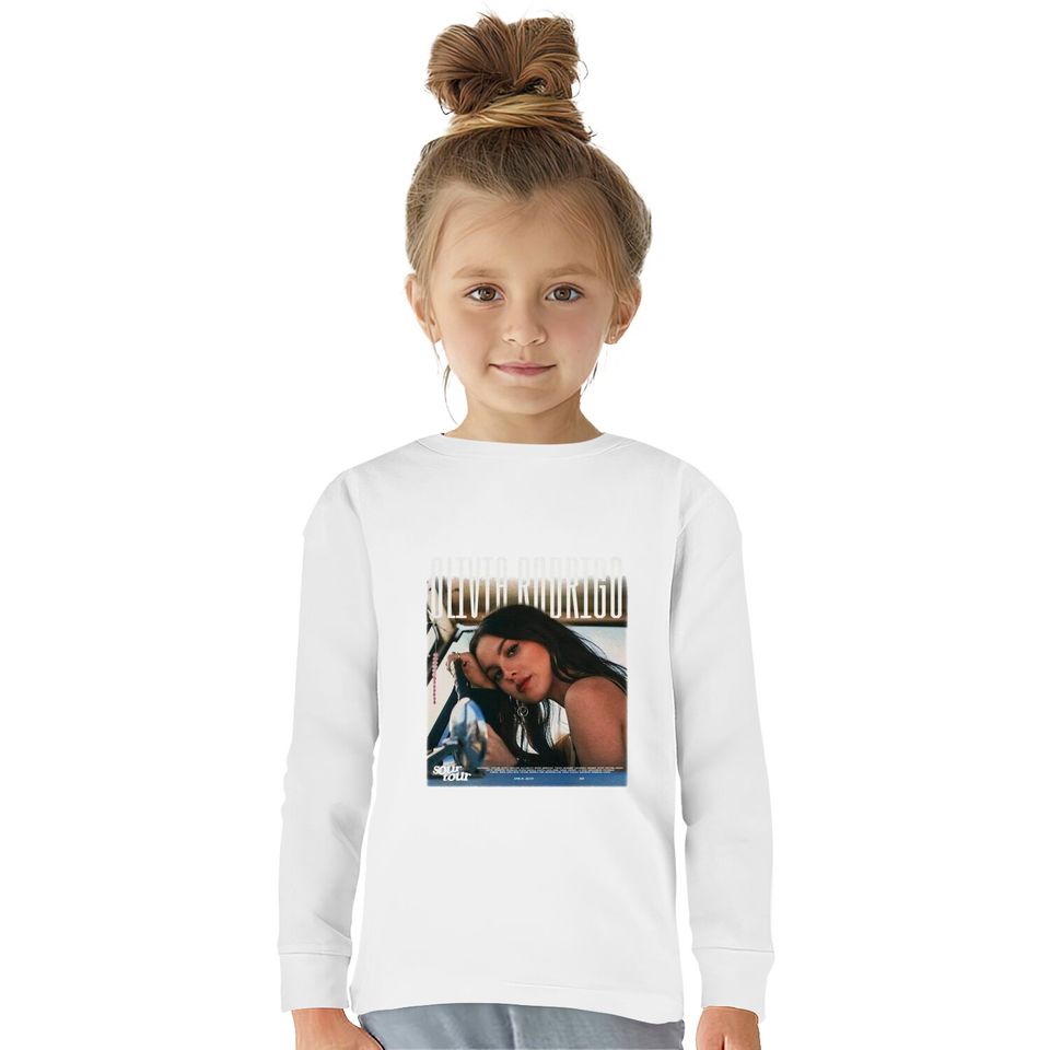 Meet Olivia Rodrigo, Olivia Rodrigo Vintage  Kids Long Sleeve T-Shirts