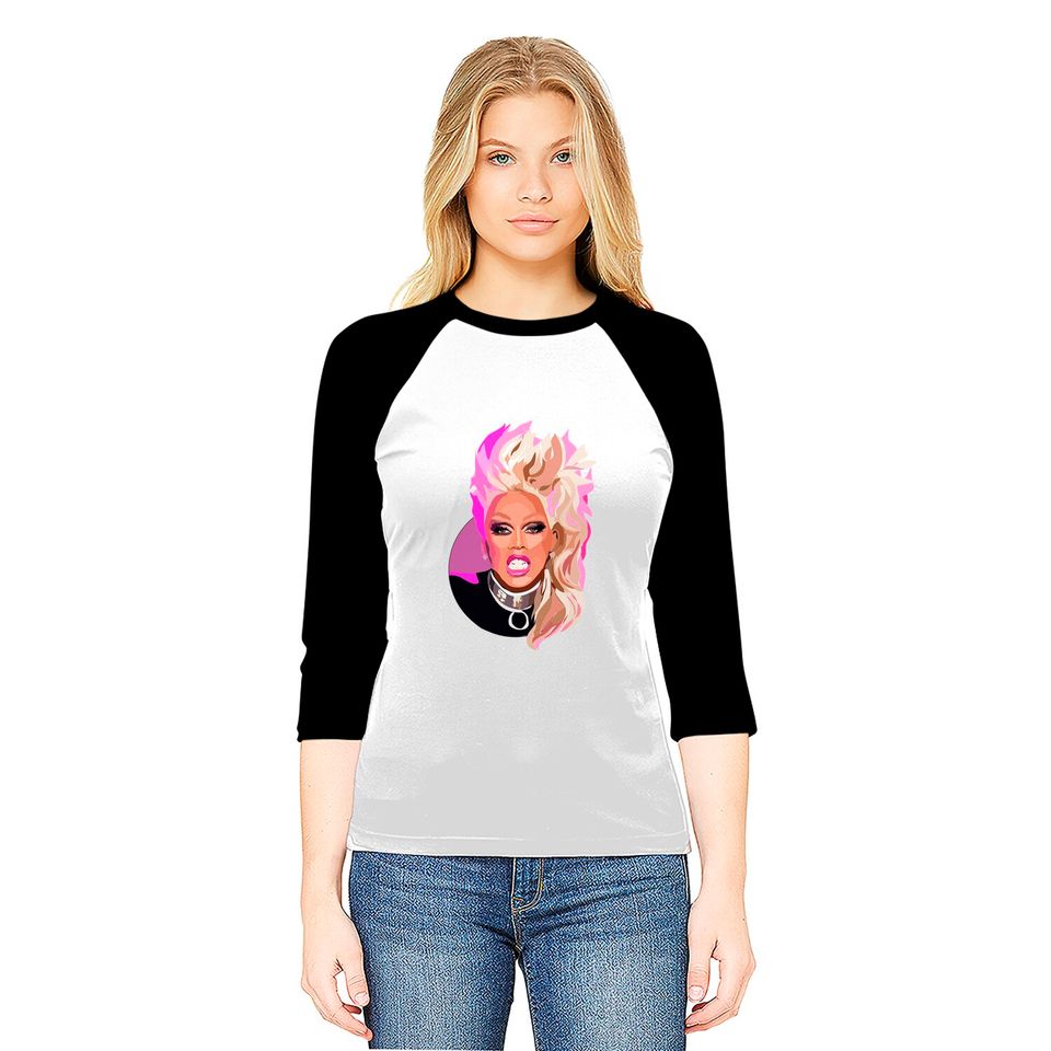 Rupaul - Drag Queen - Baseball Tees
