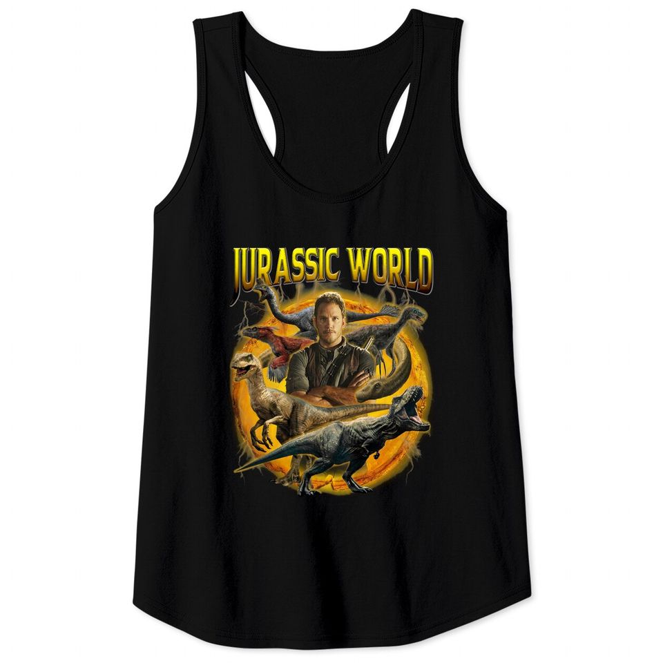 Jurassic World 3 Dominion Owen Grady Portrait Tank Tops Unisex Tank Tops Birthday Shirt