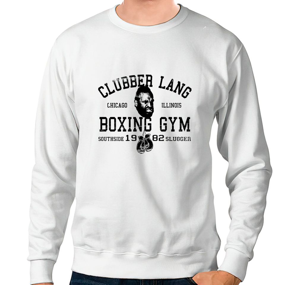 Clubber Lang Workout Gear Worn - Clubber Lang - Sweatshirts
