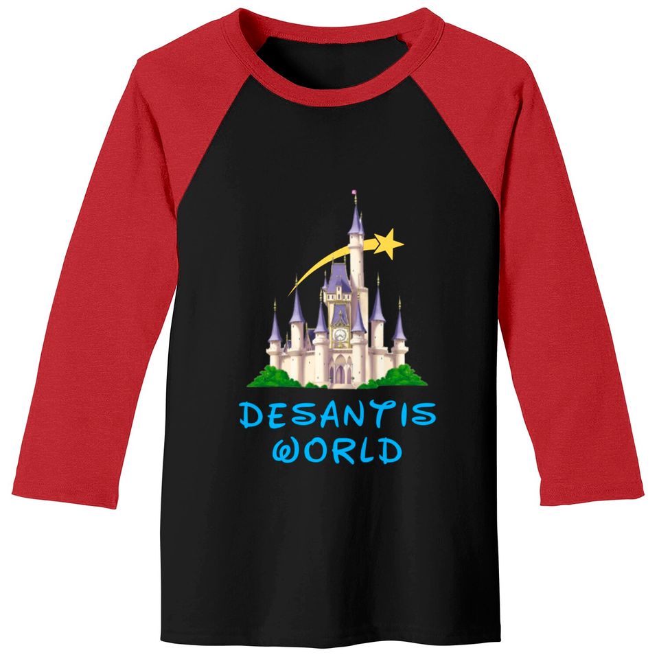 Ron Desantis Not Woke Funny Conservative Baseball Tees