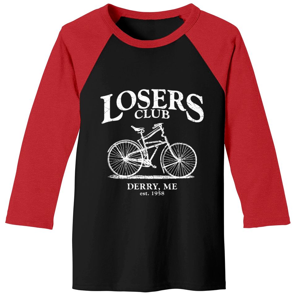 The Losers Club Derry Maine Gift Tee Baseball Tees