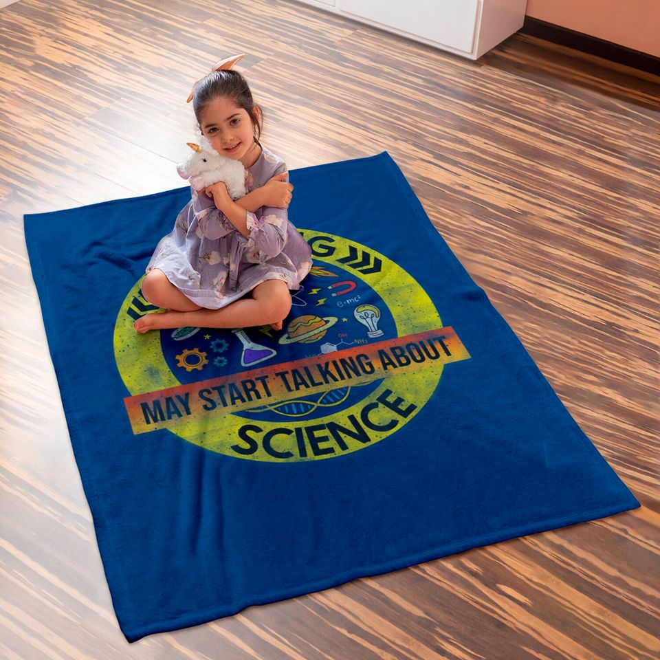 Funny Science Baby Blanket, Science Lover Gift, Science Baby Blankets