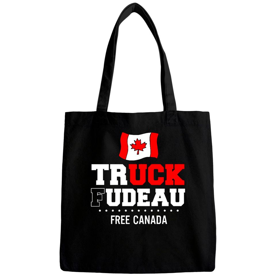 Truck Fudeau Anti Trudeau Freedom Convoy Canada Truckers Bags