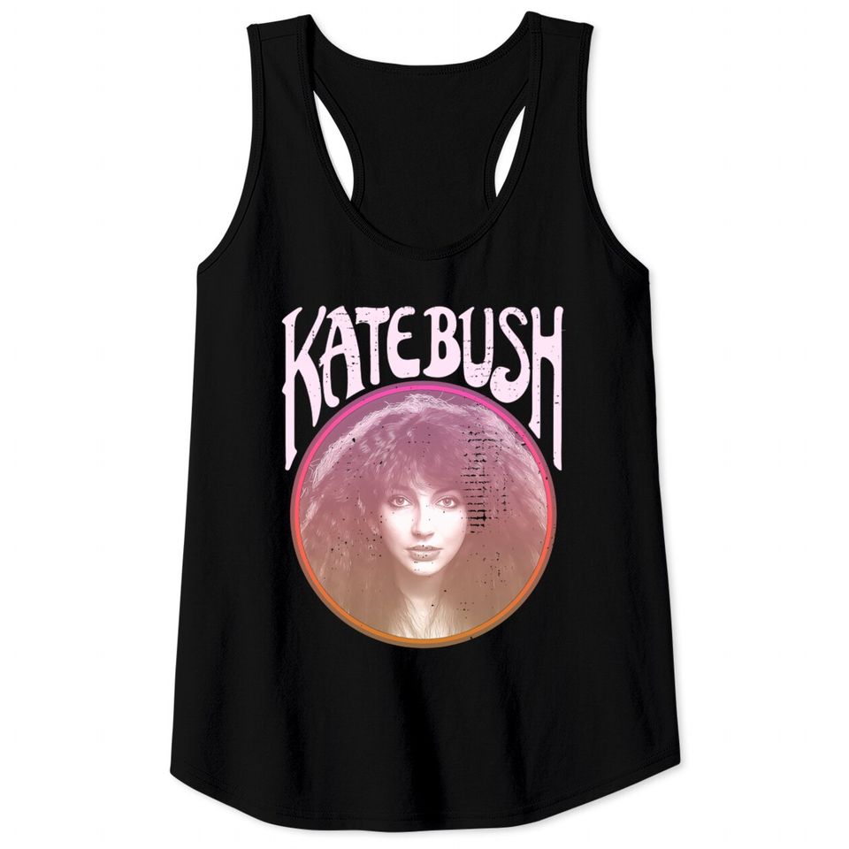 Retro Kate Bush Tribute Tank Tops