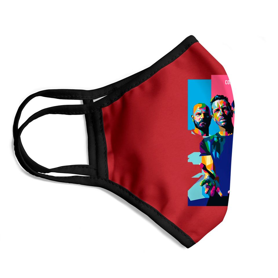 COLDPLAY Best Band in the World - Coldplay - Face Masks