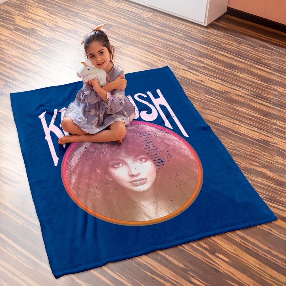 Retro Kate Bush Tribute Baby Blankets