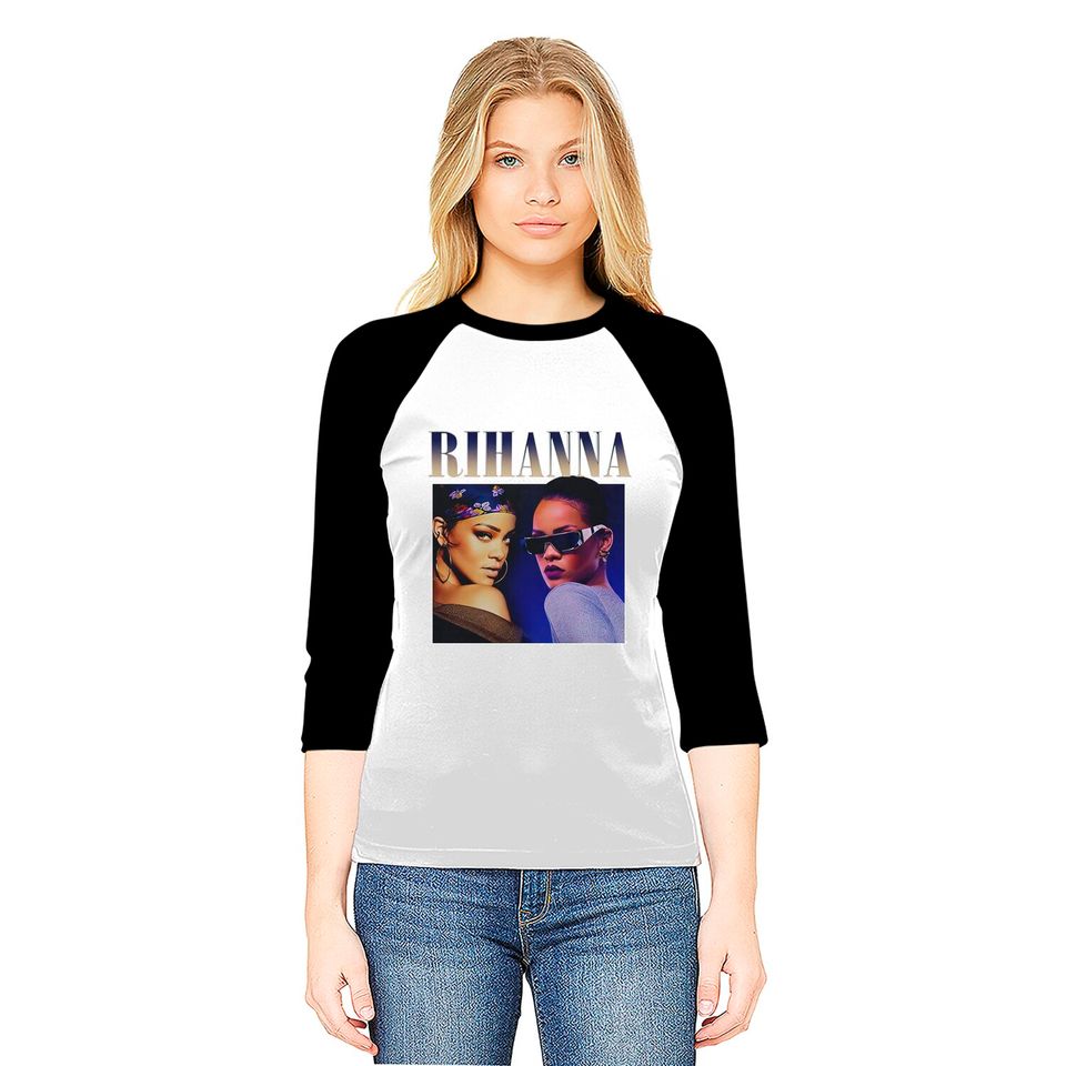 Rihanna Vintage Baseball Tees