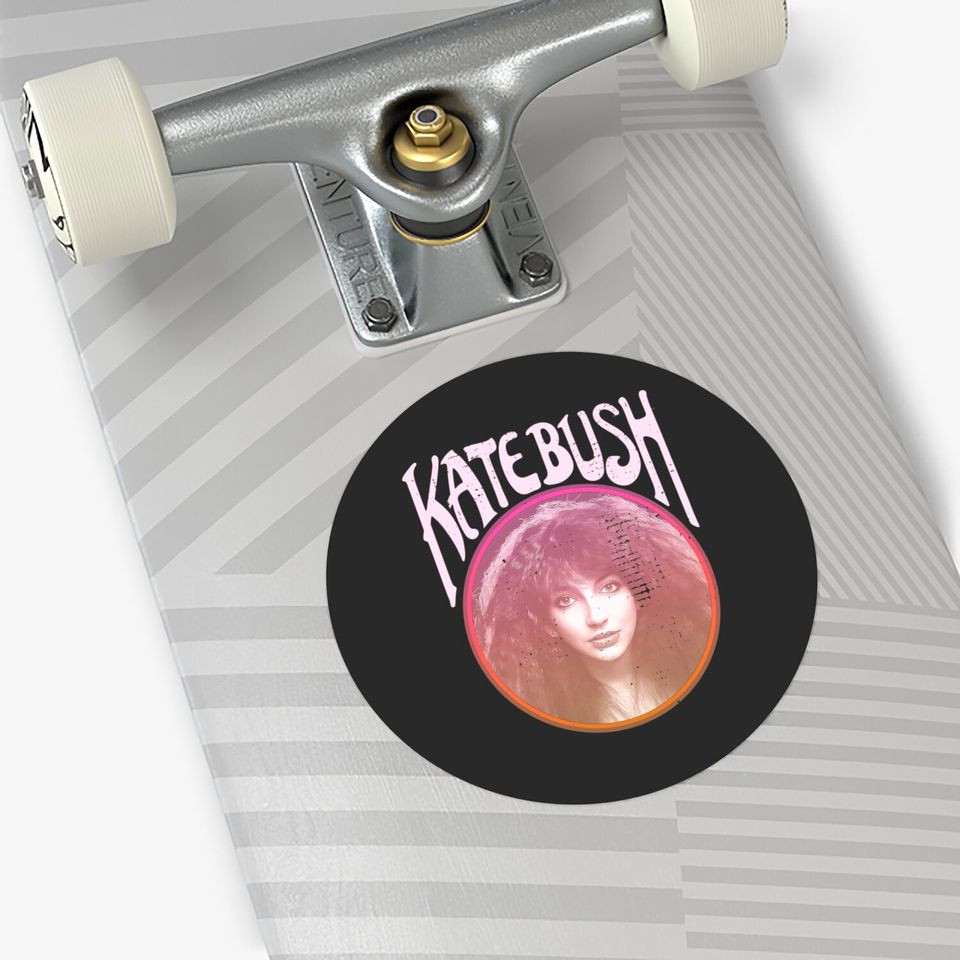 Retro Kate Bush Tribute Stickers