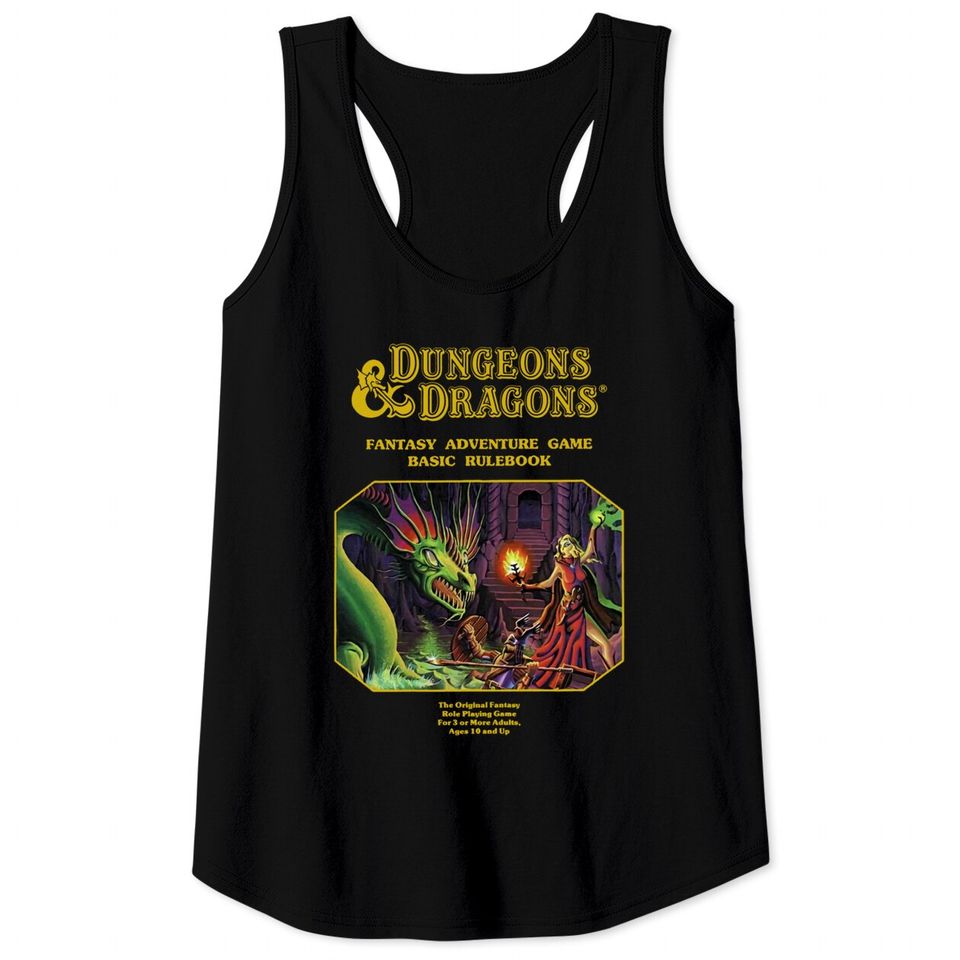 FANTASY ADVENTURE GAME Dungeons and Dragons - Dungeons And Dragons - Tank Tops