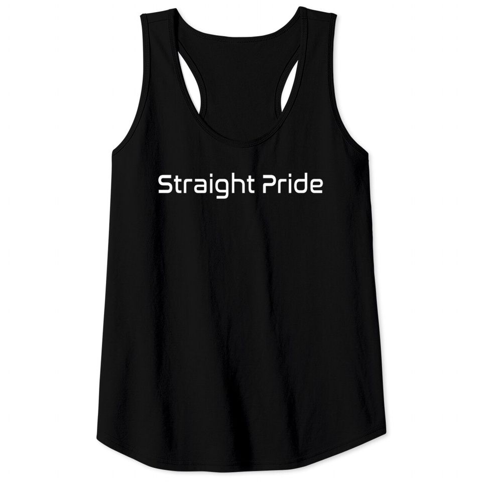 Straight Pride Tank Tops