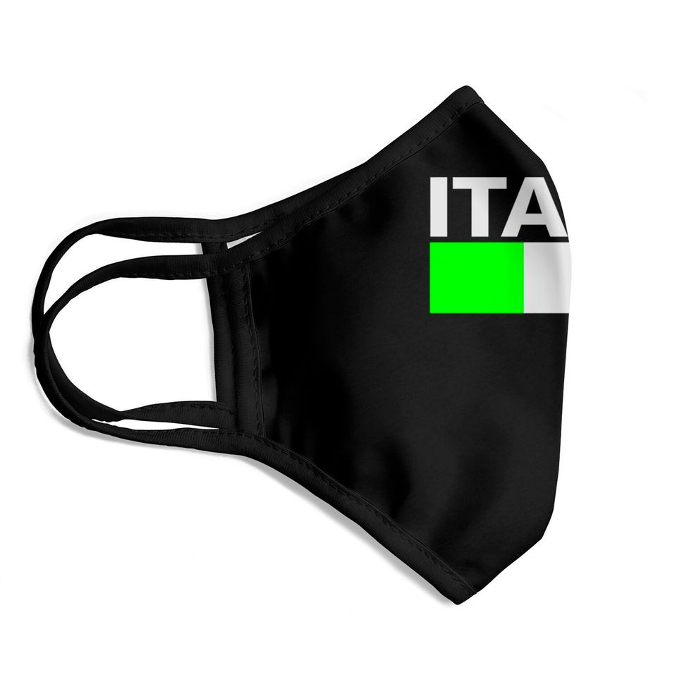 Italy Italia Flag Face Masks