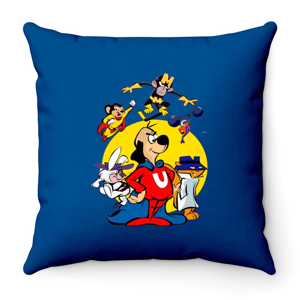 Cartoon jam - Cartoons - Throw Pillows