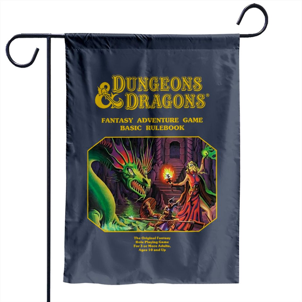 FANTASY ADVENTURE GAME Dungeons and Dragons - Dungeons And Dragons - Garden Flags
