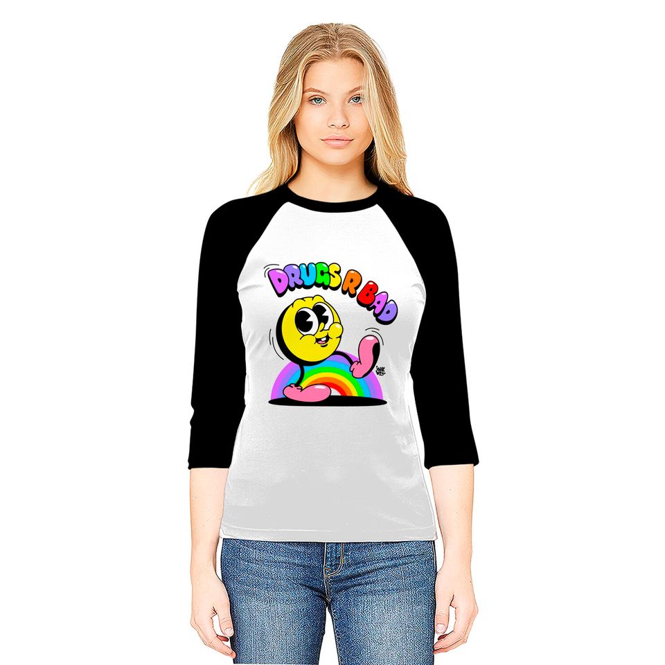 Drugs aint cool - Drugs - Baseball Tees