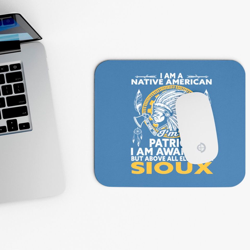 Sioux Tribe Native American Indian America Mouse Pads