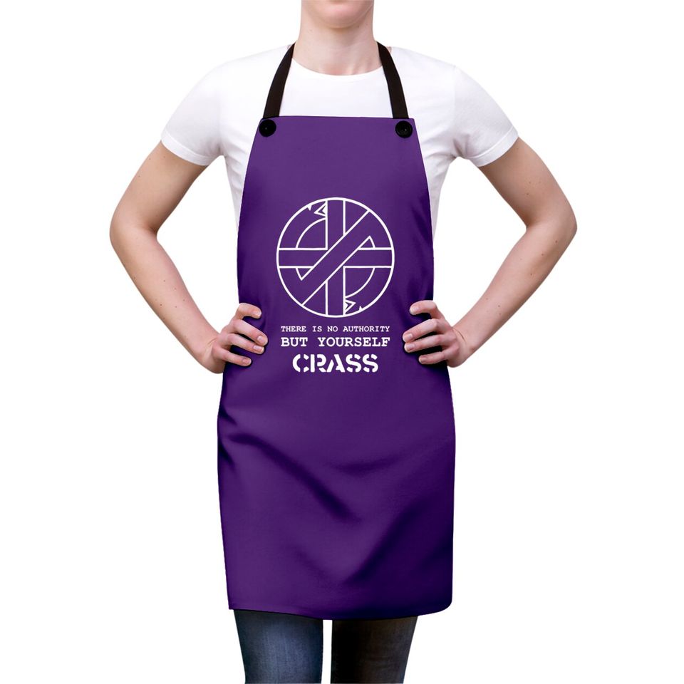 Crass There Is No Authority But Yourself Aprons