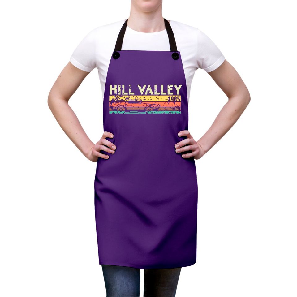 Hill Valley 1985 - Back To The Future - Aprons