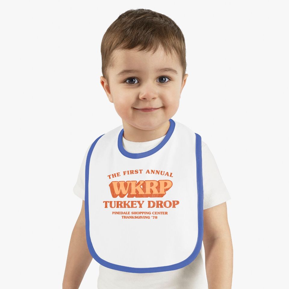 Wkrp Turkey Drop Vintage - Wkrp Turkey Drop - Bibs