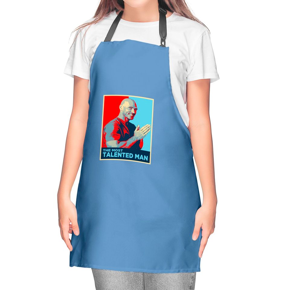 Johnny Sins Most Talented Man on Earth - Johnny Sins - Kitchen Aprons