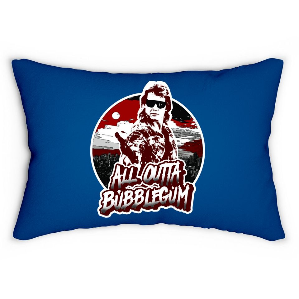 All Outta Bubblegum - They Live - Lumbar Pillows