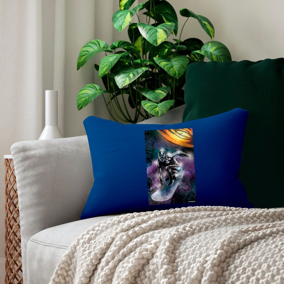 The Savior of Galaxies - Silver Surfer - Lumbar Pillows