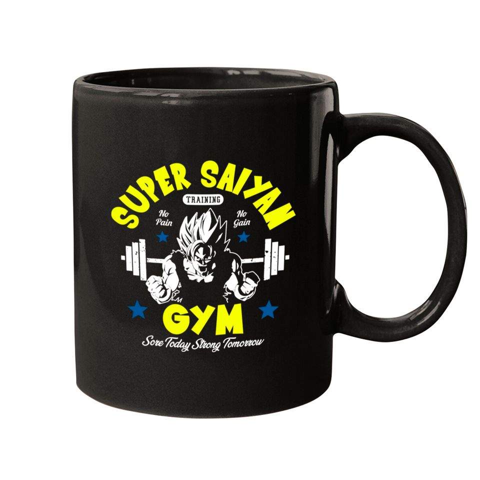 Super Saiyan Gym - Gym - Mugs