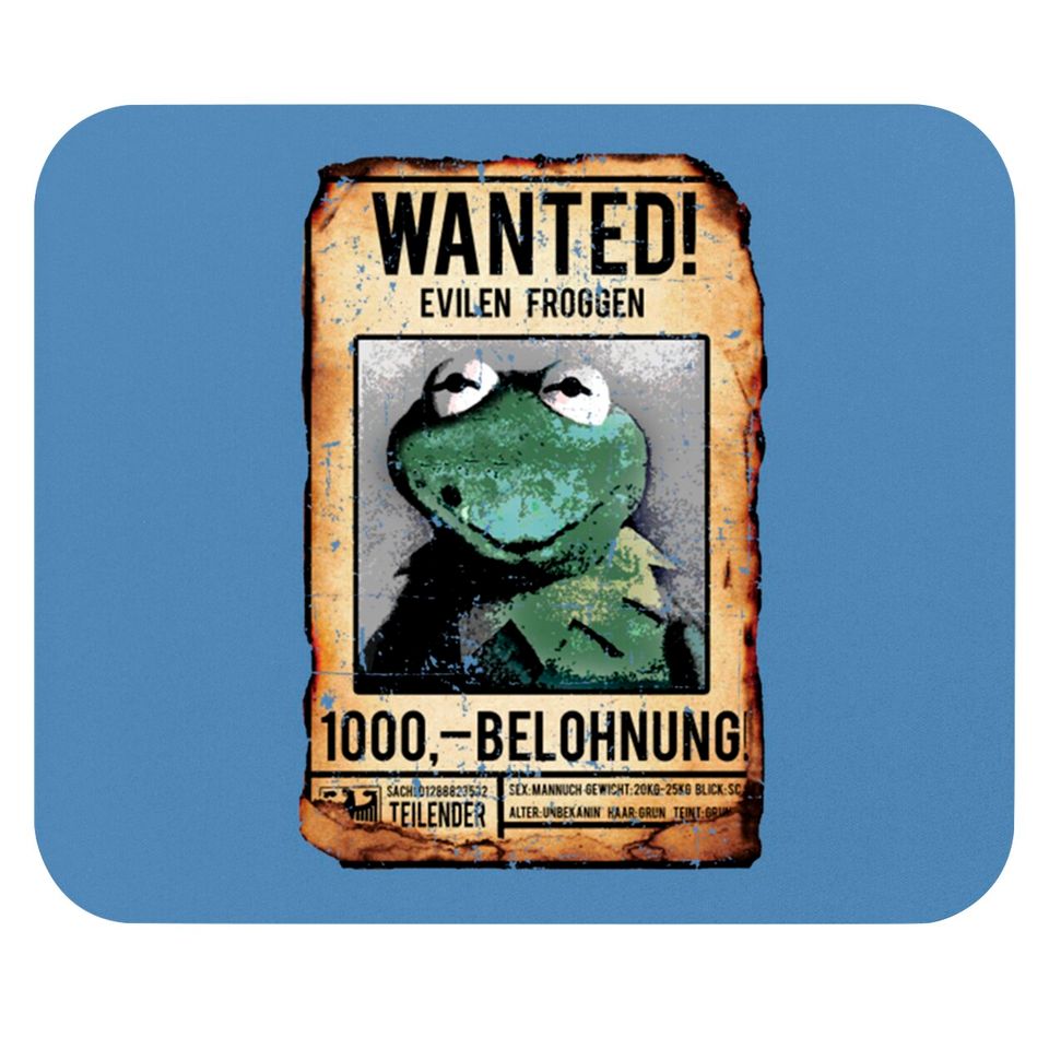 Muppets most wanted poster of Constantine, distressed - Muppets - Mouse Pads