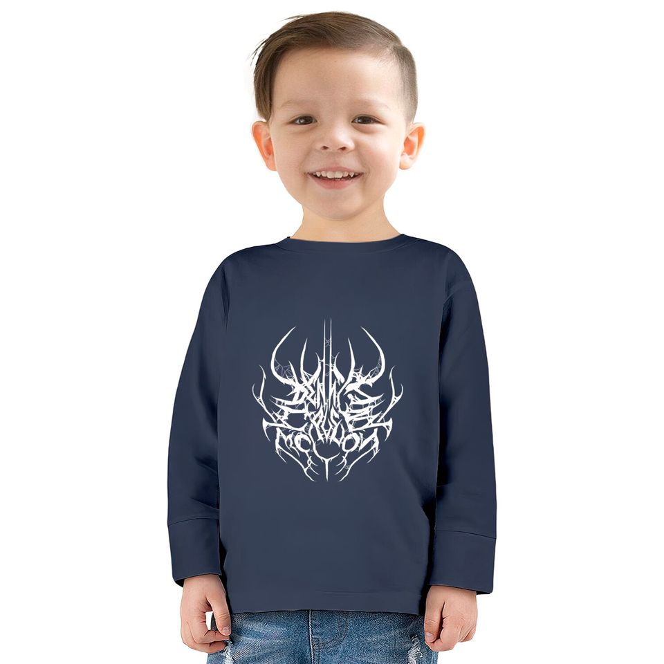 Dennis Caleb McCoy - Death Metal Logo - Bill And Ted -  Kids Long Sleeve T-Shirts