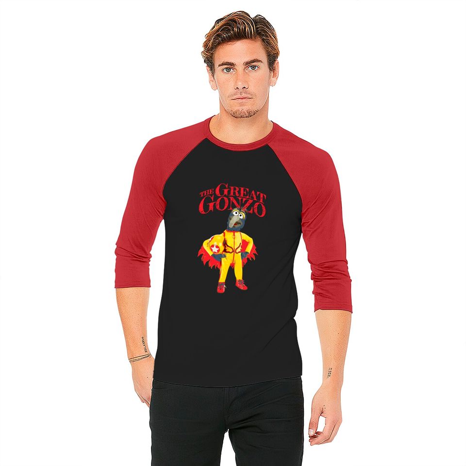 The Great Gonzo - Muppets - Baseball Tees