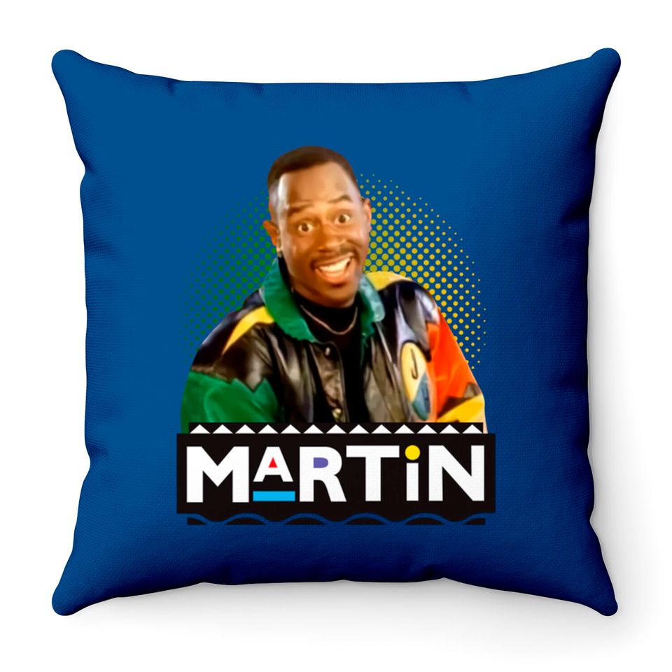 MARTIN SHOW TV 90S - Martin - Throw Pillows