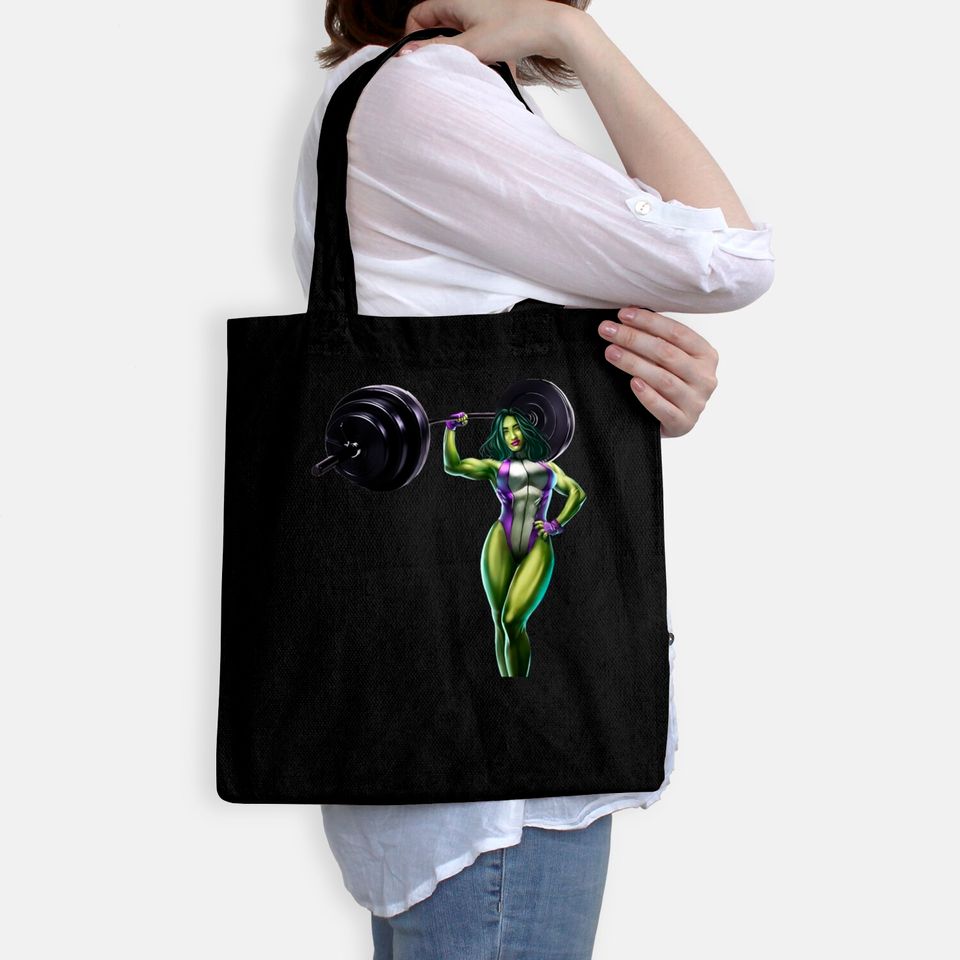 She-Green-Angry lady - Hulk - Bags