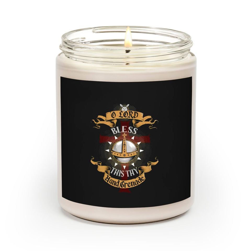 The Holy Hand Grenade of Antioch - Monty Phyton - Scented Candles