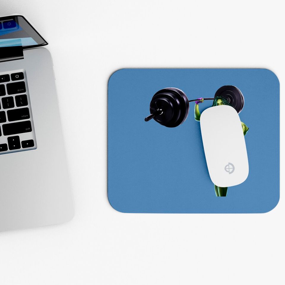 She-Green-Angry lady - Hulk - Mouse Pads