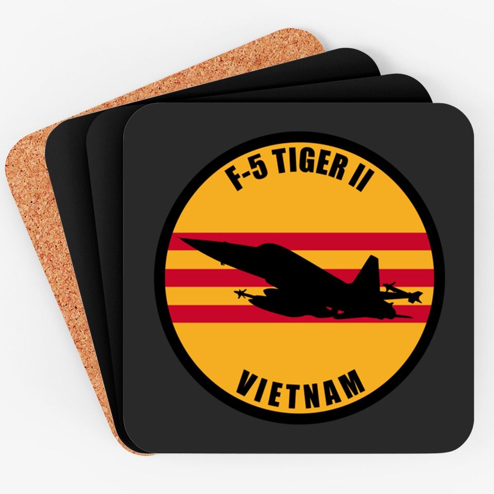 F-5 Tiger II Vietnam - F5 Tiger 2 - Coasters