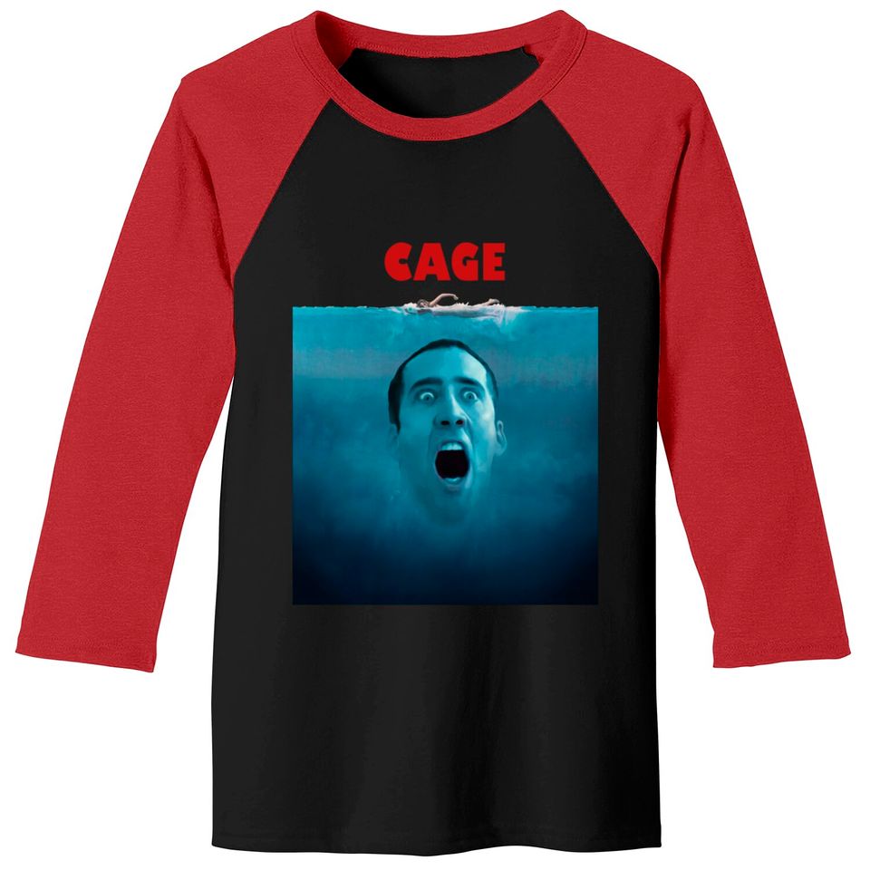 CAGE - Nicolas Cage - Baseball Tees