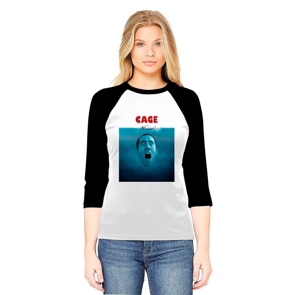 CAGE - Nicolas Cage - Baseball Tees