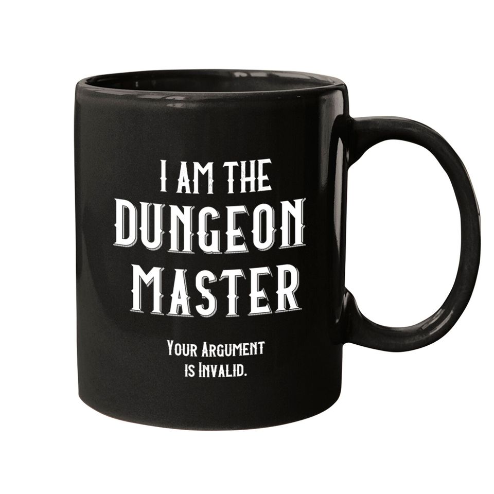 I am the Dungeon Master - Dungeon Master - Mugs