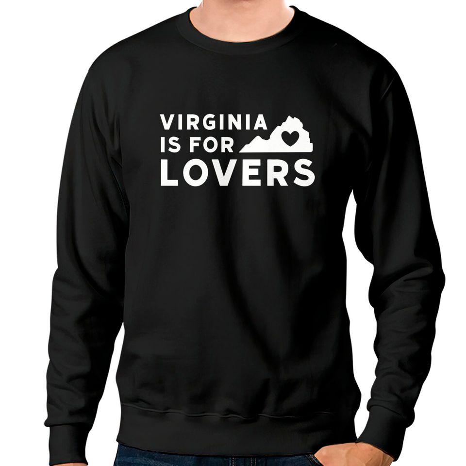 Virginia Is For Lovers Simple Vintage - Virginia Is For Lovers - Sweatshirts