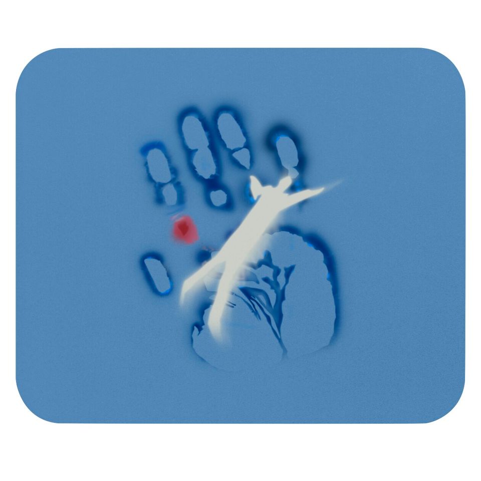 The X-Files Spooky Handprint - X Files - Mouse Pads