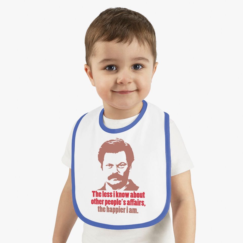 Ron tv show parks Swanson - Ron - Bibs