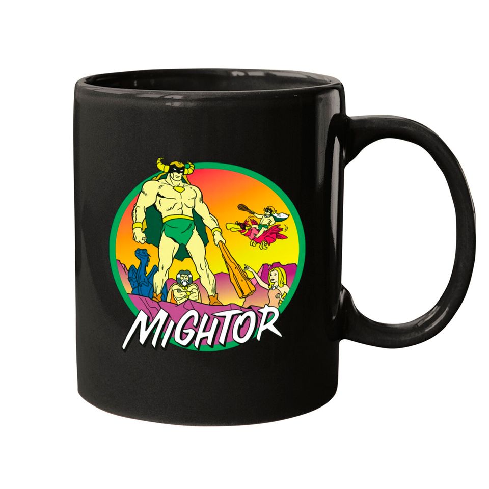 Mightor Cartoon - Mightor - Mugs