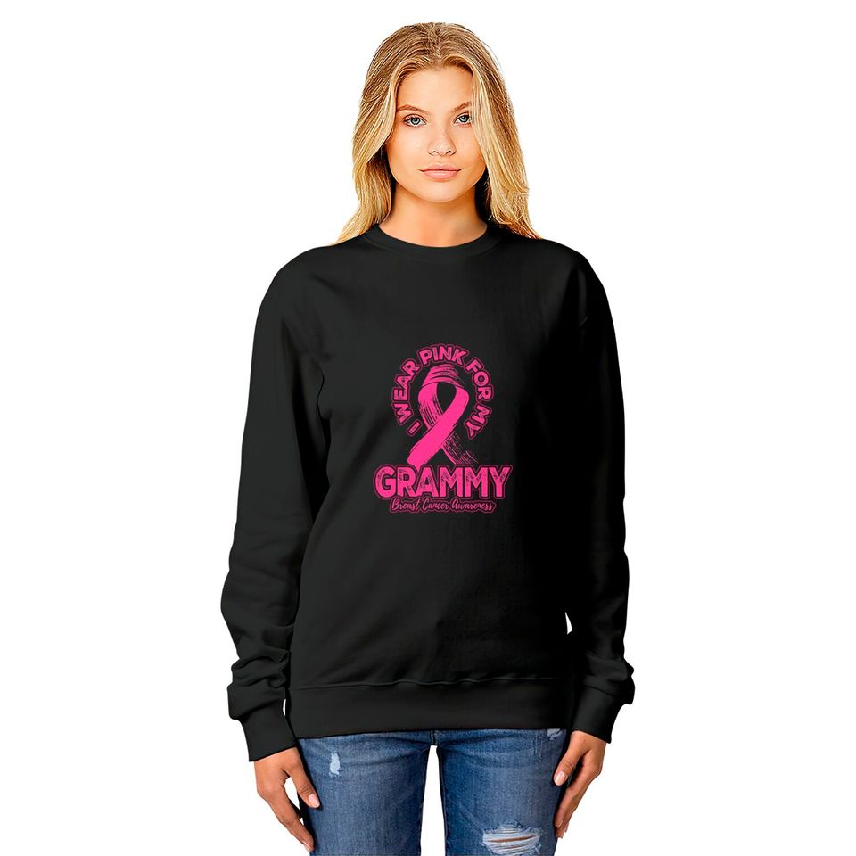 in this family no one fights breast cancer alone - Breast Cancer - Sweatshirts