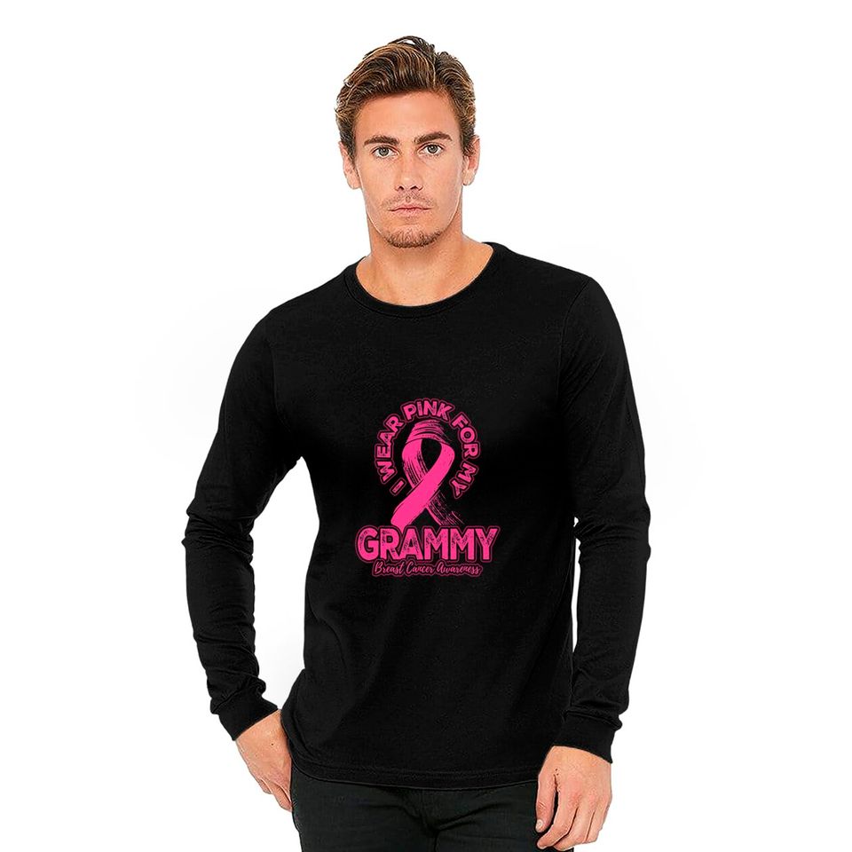 in this family no one fights breast cancer alone - Breast Cancer - Long Sleeves