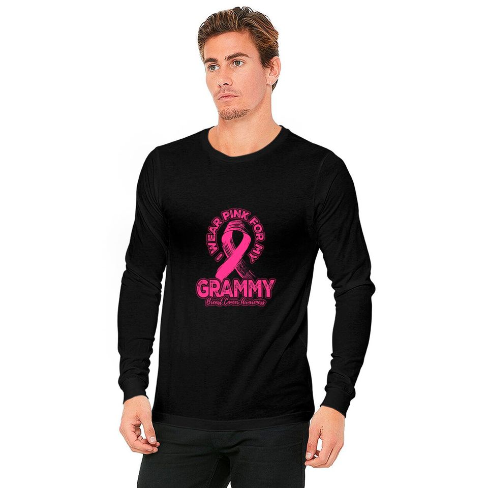 in this family no one fights breast cancer alone - Breast Cancer - Long Sleeves